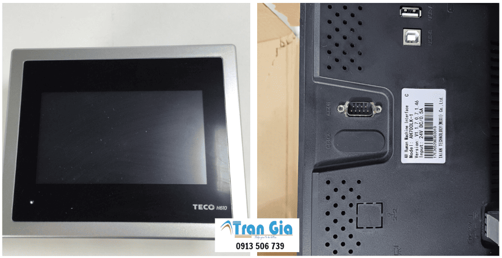 Công ty sửa chữa màn hình cảm ứng HMI Teco báo, xử lý sớm lấy ngày
