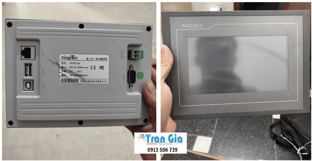 Khắc phục, sửa màn hình cảm ứng 4.3 inch, thay LCD màn hình HMI 4.3 inch, thay tấm cảm ứng