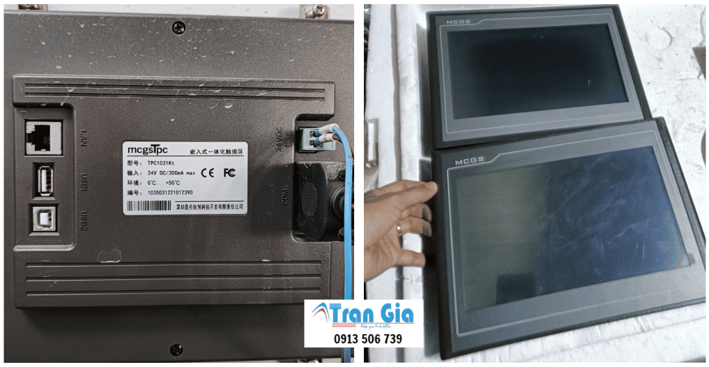 Sửa lỗi chữa màn hình HMI MCGS, thay tấm ứng, thay LCD với đội ngũ nhân viên chuyên nghiệp