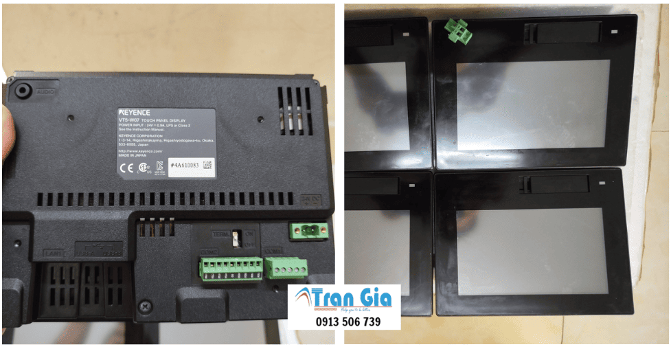 Sửa lấy trong ngày màn hình HMI Keyence VT5-W07 bấm không nhạy - lệch cảm ứng nhanh chóng