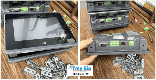 Sửa lấy ngay màn hình HMI LS báo lỗi, màn hình bị mờ - hoen ố - không rõ chữ uy tín