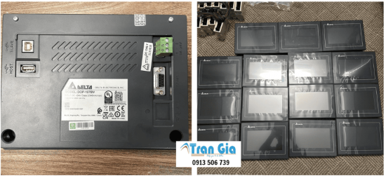 Sửa lấy ngay màn hình HMI Delta DOP-107BV báo lỗi, thay cảm ứng, thay LCD