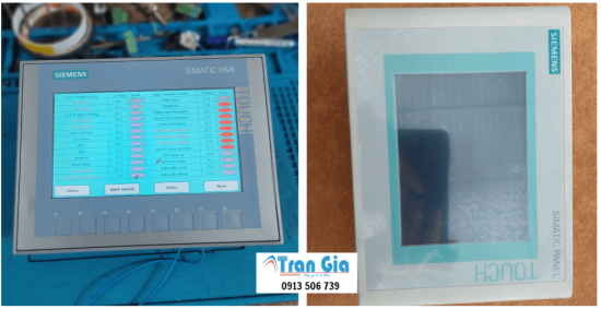 Công ty uy tín chuyên sửa chữa màn hình cảm ứng HMI Siemens báo lỗi, hư hỏng