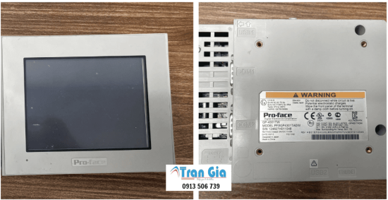 Sửa nhanh lấy liền màn hình HMI Proface báo lỗi, uy tín bảo hành linh kiện chính hãng