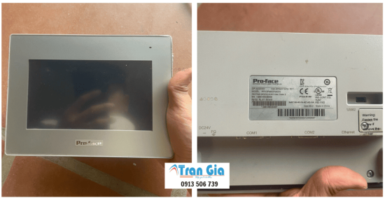 Địa chỉ uy tín chuyên sửa chữa màn hình HMI Proface 7 inch báo lỗi cảm ứng bị kém nhạy, lệch cảm ứng