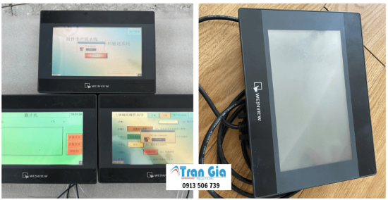 Sửa màn hình HMI Weinview bị mờ - hoen ố - không rõ chữ - mất màu xử lý nhanh trong 24H