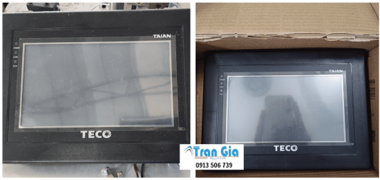 Công ty sửa chữa màn hình cảm ứng HMI Teco báo, xử lý sớm lấy ngày