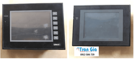 Nhận sửa chữa HMI Omron báo lỗi, cảm ứng không nhạy, đơ cảm ứng, bấm không ăn