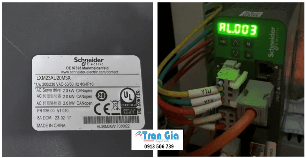 Khắc phục ngay, sửa AC Servo Schneider báo lỗi, xử lý gấp