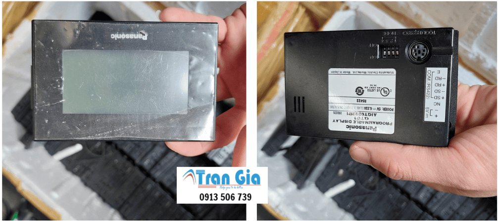 Sửa lấy ngay màn hình Hmi Panasonic báo lỗi màn hình hiển thị bị ố, tối đen, hiển thị mờ