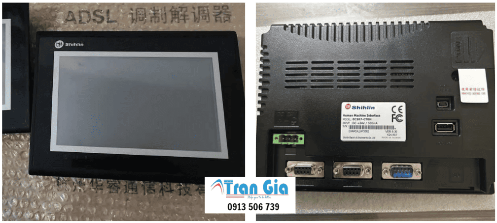 Sửa lấy liền trong ngày màn hình HMI Shihlin mất nguồn, có nguồn cấp mà màn hình không thấy tín hiệu