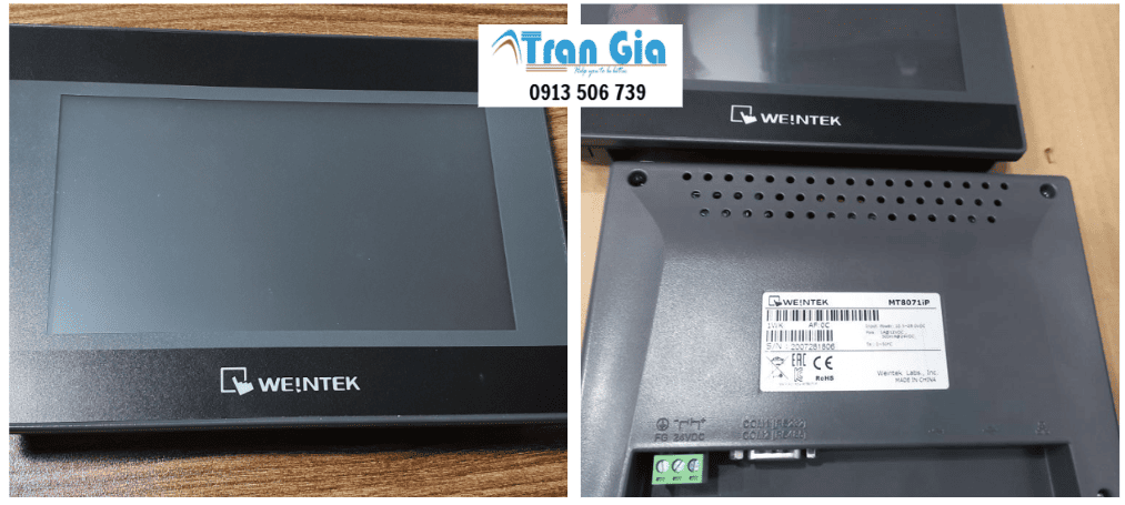 Sửa lấy gấp màn hình HMI Weintek MT8102IE không lên nguồn trong ngày