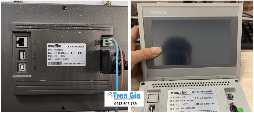 Chuyên gia thay cảm ứng cho Màn hình MCGS TPC1061TD bị lệch cảm ứng với giá cả phải chăng