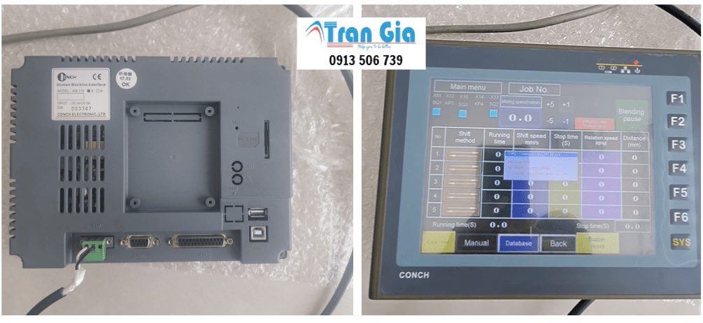 Nhận sửa chữa màn hình HMI Conch 630 báo lỗi với đội ngũ kỹ sư giỏi