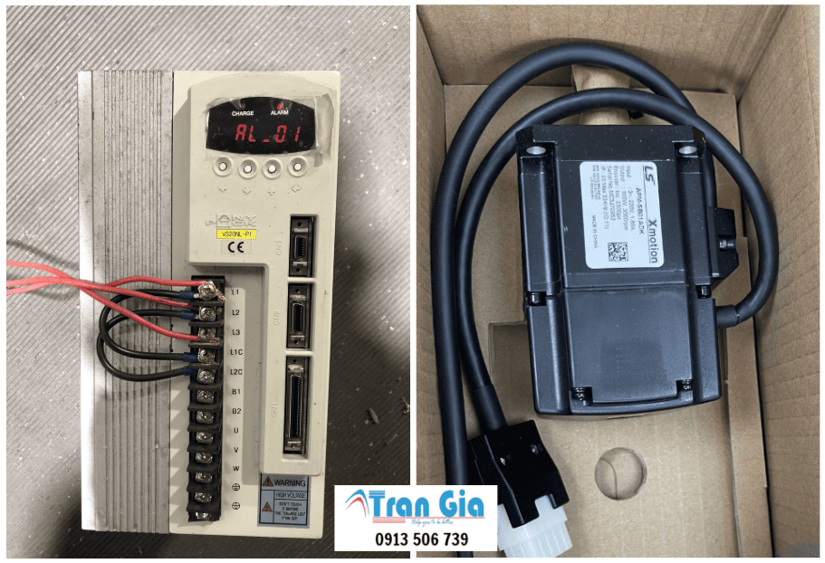 Khắc phục ngay lỗi servo LS, thay board mạch chính hãng bảo hành sau sửa