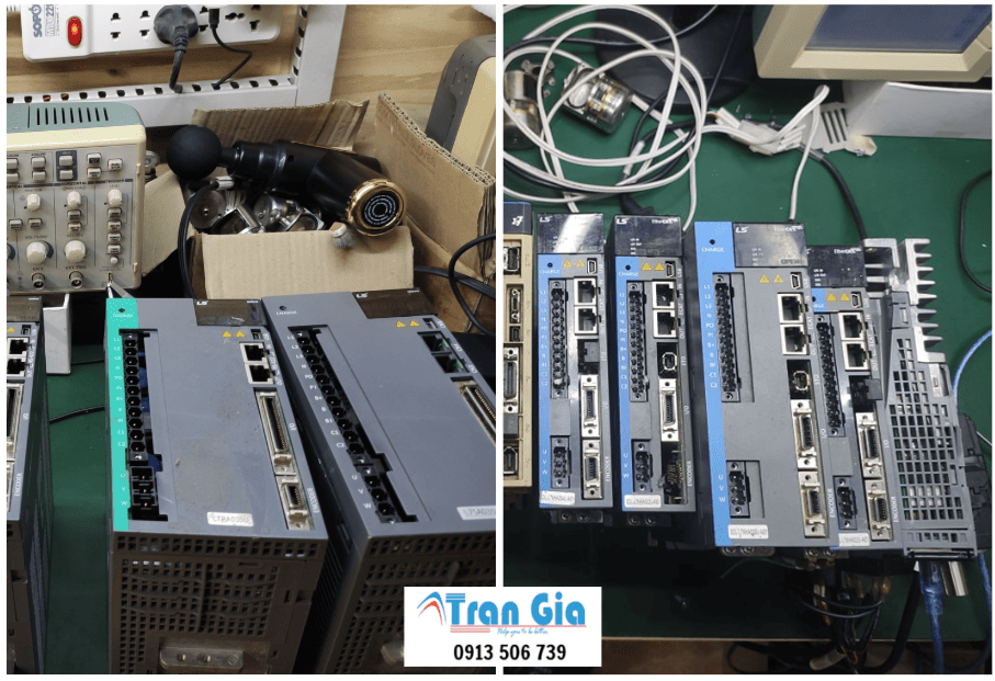 Khắc phục ngay lỗi servo LS, thay board mạch chính hãng bảo hành sau sửa