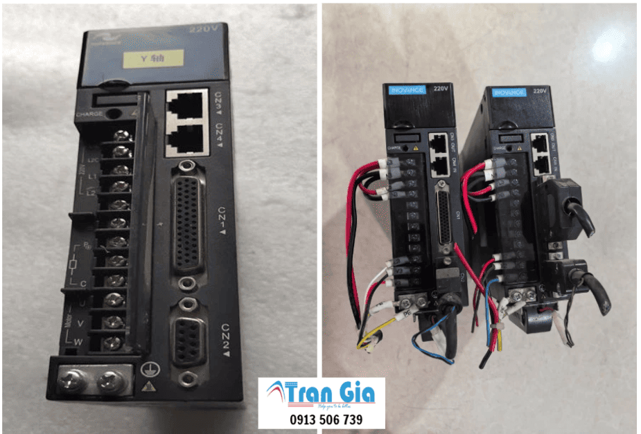 Dịch vụ sửa lấy trong ngày servo Inovance, thay board mạch, thay linh kiện khu vực miền nam