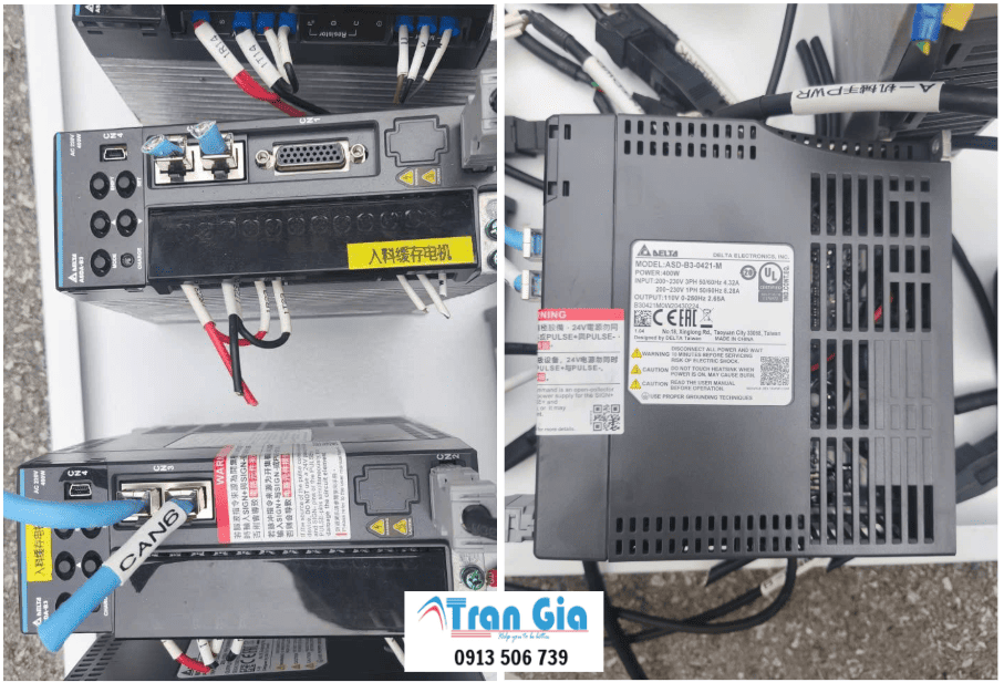 Kỹ sư giỏi sửa AC servo Delta hư hỏng, báo lỗi toàn quốc