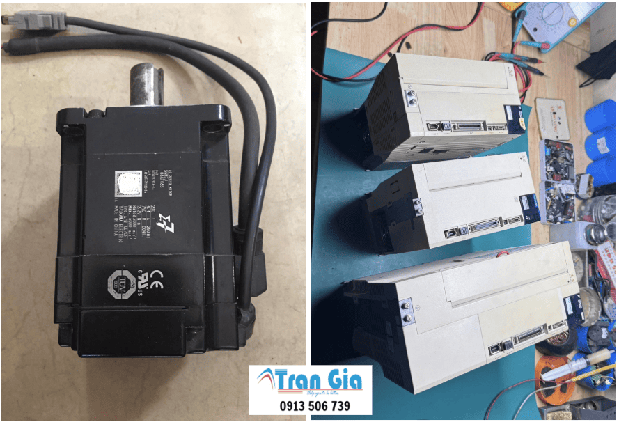 Chuyên khắc phục, sửa chữa servo Yaskawa lỗi nguồn bảo hành sau sửa