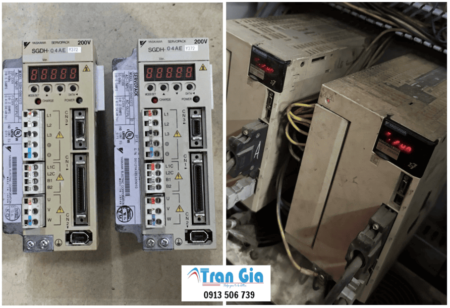 Chuyên khắc phục, sửa chữa servo Yaskawa lỗi nguồn bảo hành sau sửa 