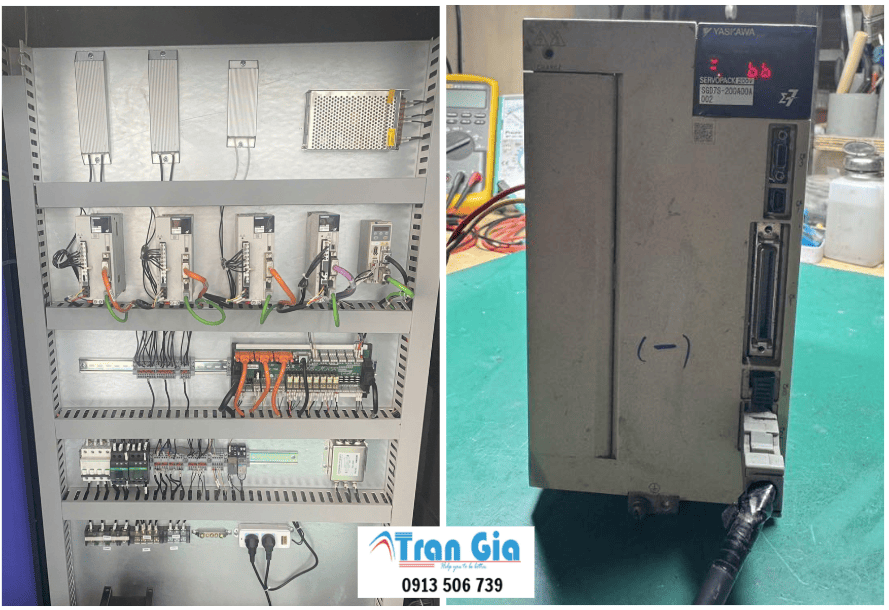 Chuyên khắc phục, sửa chữa servo Yaskawa lỗi nguồn bảo hành sau sửa