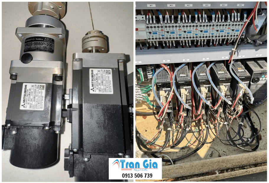 Khắc phục, sửa Servo Mitsubishi báo lỗi trên Driver, thay linh kiện giá tốt