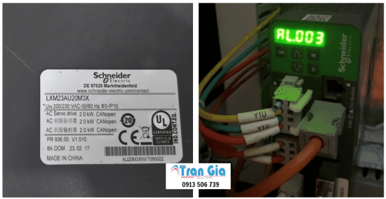 Khắc phục ngay, sửa AC Servo Schneider báo lỗi, xử lý gấp