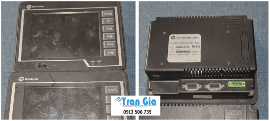 Sửa lấy liền trong ngày màn hình HMI Shihlin mất nguồn, có nguồn cấp mà màn hình không thấy tín hiệu