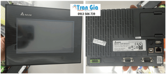 Công ty khu vực miền nam sửa màn hình HMI Delta loạn cảm ứng, nứt, vỡ