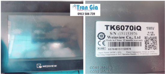 Kỹ sư giỏi chuyên nhận sửa màn hình Weintek MT8106IP báo lỗi, giá rẻ