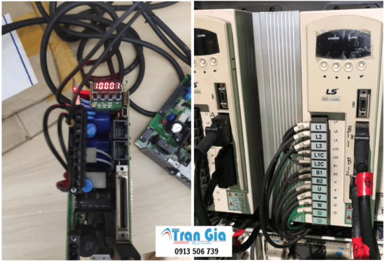 Khắc phục ngay lỗi servo LS, thay board mạch chính hãng bảo hành sau sửa