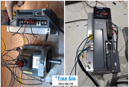Sửa lấy liền trong ngày AC servo Xinje báo lỗi bảo hành lên đến 3 tháng