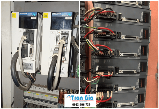 Khắc phục, sửa Servo Mitsubishi báo lỗi trên Driver, thay linh kiện giá tốt
