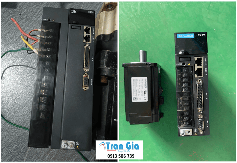Nhận thay thế board mạch linh kiện chính hãng, Sửa chữa servo INOVANCE báo lỗi toàn quốc