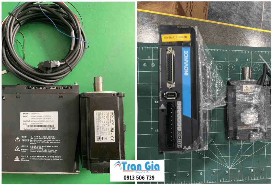 Nhận thay thế board mạch linh kiện chính hãng, Sửa chữa servo INOVANCE báo lỗi toàn quốc