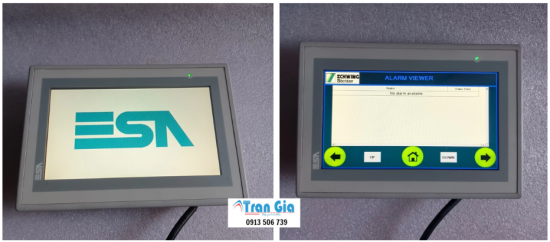Khắc phục màn hình HMI ESA lỗi cảm ứng, mất kết nối PLC, màn hình loang màu và hiển thị bất thường