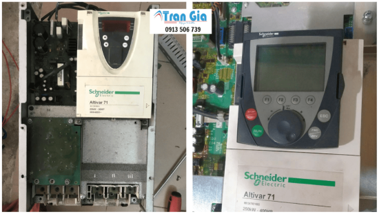 Sửa lấy ngay Biến Tần Schneider Board Mất nguồn, Công Suất Chập IGBT, không hoạt động trong ngày
