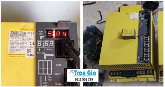 Kỹ sư giỏi sửa chữa servo Fanuc chập chờn không ổn định bảo hành toàn quốc