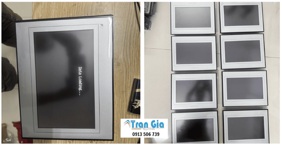 Xử lý nhanh, Sửa Chữa HMI HAKKO Bị Loang Màu, Sọc Màn Hình, Đốm LCD cho nhà máy