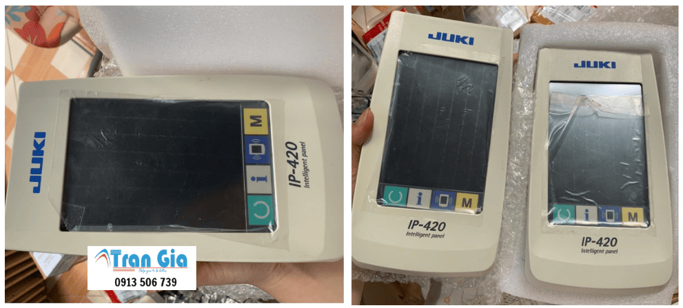 Nhận Sửa Màn Hình Máy May JUKI IP-420, IP-410 Không Kết Nối Được PLC, Nổ Tụ Bo Mạch, Mất Tín Hiệu Giao Tiếp