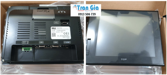 Sửa màn hình HMI M2I nổ bo mạch nguồn, màn hình bị loang, không thấy rõ, không lên đèn bảo hành 3 tháng