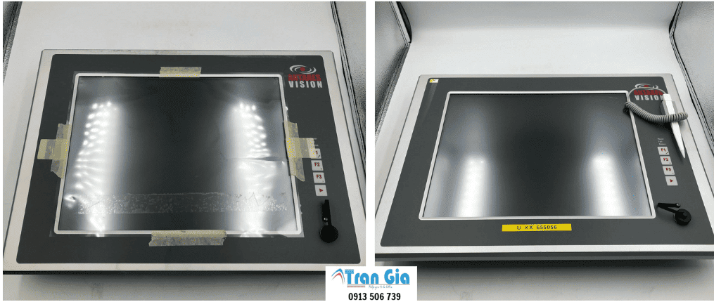 Nhận sửa HMI máy chiết rót không hiển thị thông số chiết lấy gấp