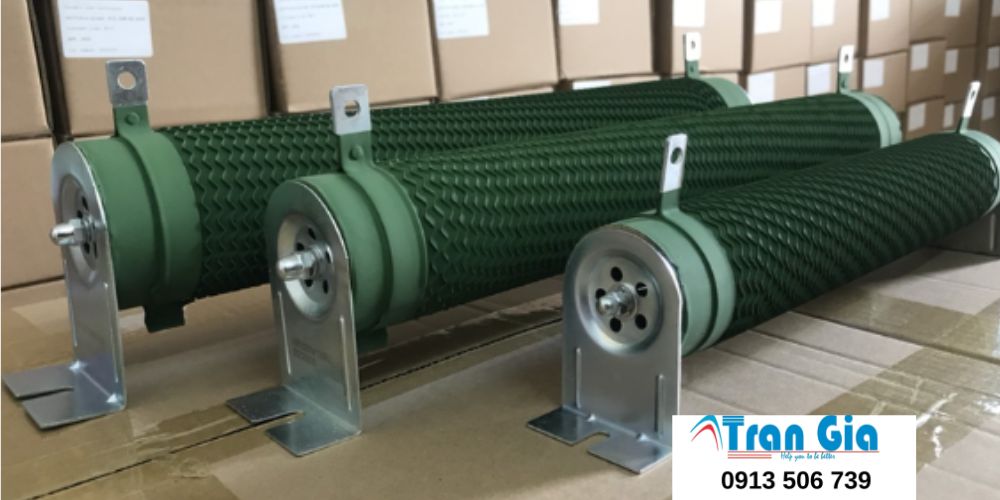 Điện trở xả sứ xanh gắn cho biến tần