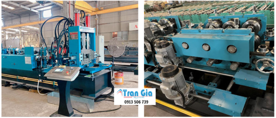 Sửa màn hình máy cán tôn lỗi cảm ứng không bấm được, màn hình bị ố, không lên hình