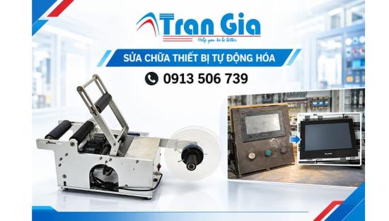 Sửa màn hình máy dán nhãn không vào chương trình xử lý nhanh